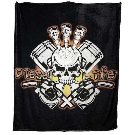 Diesel Life Injector Skull Throw DL01INJSK